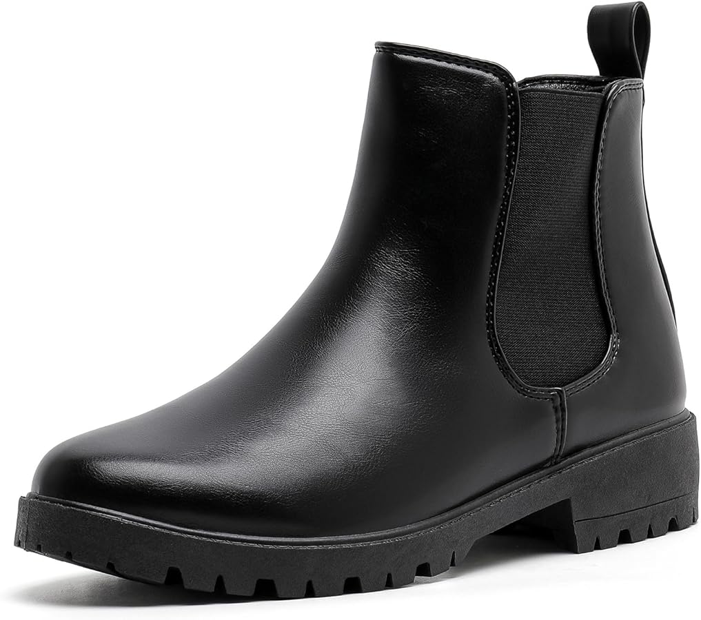 家具 boots Amazon.com | MEMON Women's Chelsea Boots Slip-on Fashion Low